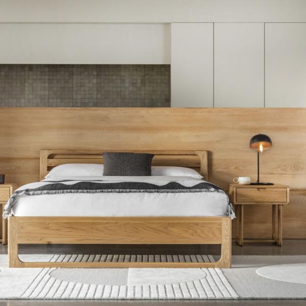 Product photograph of Craft Natural Bed - Comes In 4ft 6in Double And 5ft King Size Options from Choice Furniture Superstore.