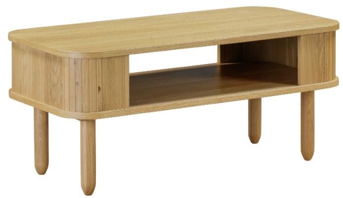 Product photograph of Vermont Natural Oak Coffee Table from Choice Furniture Superstore.