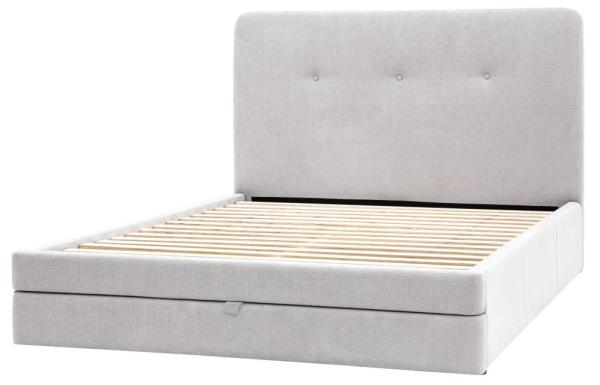 Product photograph of Marlowe 4ft 6in Double 2 Drawer Fabric Bed - Comes In Taupe And Green Options from Choice Furniture Superstore.