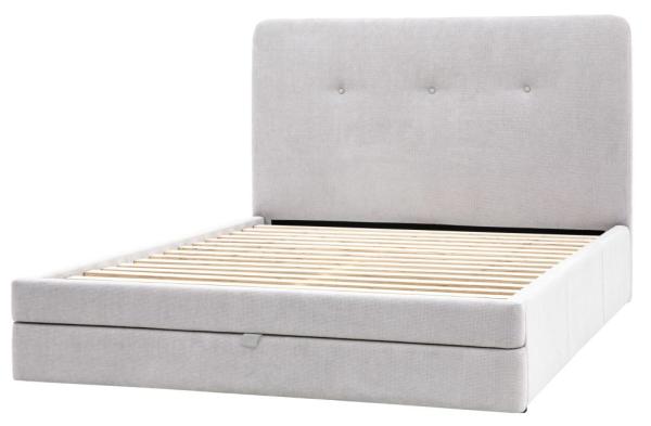 Product photograph of Marlowe 5ft King Size 2 Drawer Fabric Bed - Comes In Taupe And Green Options from Choice Furniture Superstore.