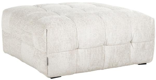 Product photograph of Merrol Cream Fabric Pouffe from Choice Furniture Superstore.