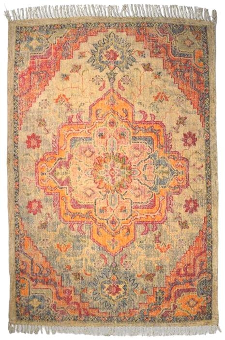 Product photograph of Salom Cotton Printed Rug - 120 X 180cm from Choice Furniture Superstore.