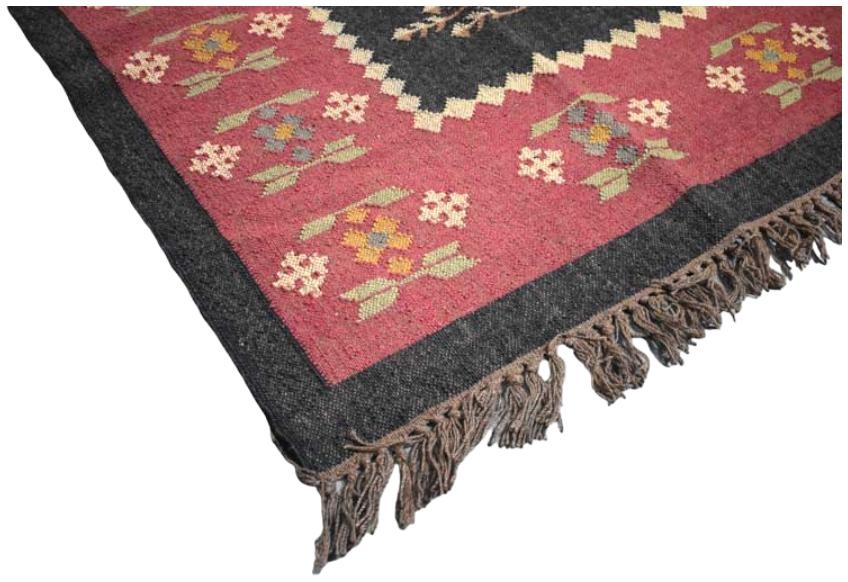 Product photograph of Multi Coloured Wool And Jute Rug - 245 X 305cm from Choice Furniture Superstore.