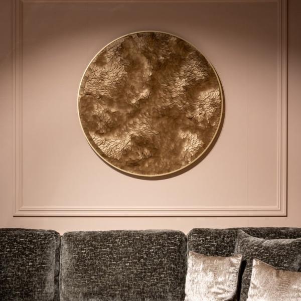 Product photograph of Bloom Gold Wall Art from Choice Furniture Superstore.