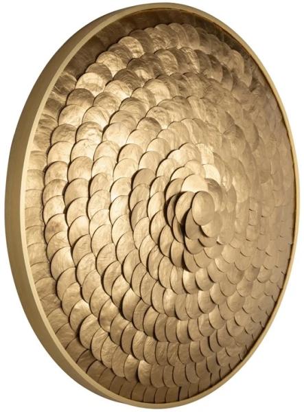 Product photograph of Valentine Gold Wall Art from Choice Furniture Superstore.