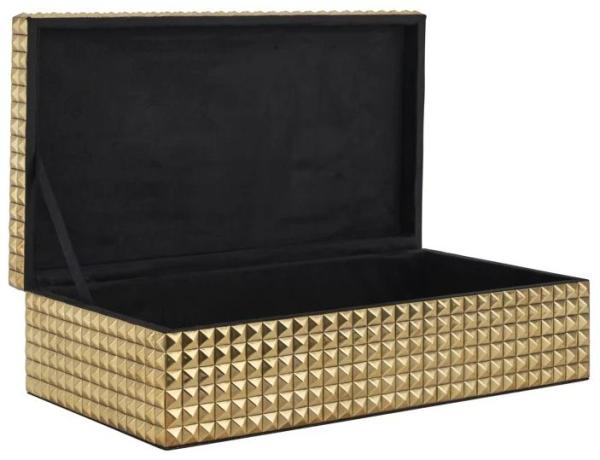 Product photograph of Blaze Gold Jewellery Box from Choice Furniture Superstore.
