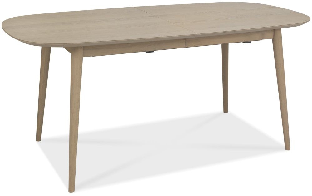 Product photograph of Bentley Designs Dansk Scandi Oak 6 Seater Extending Dining Table from Choice Furniture Superstore.