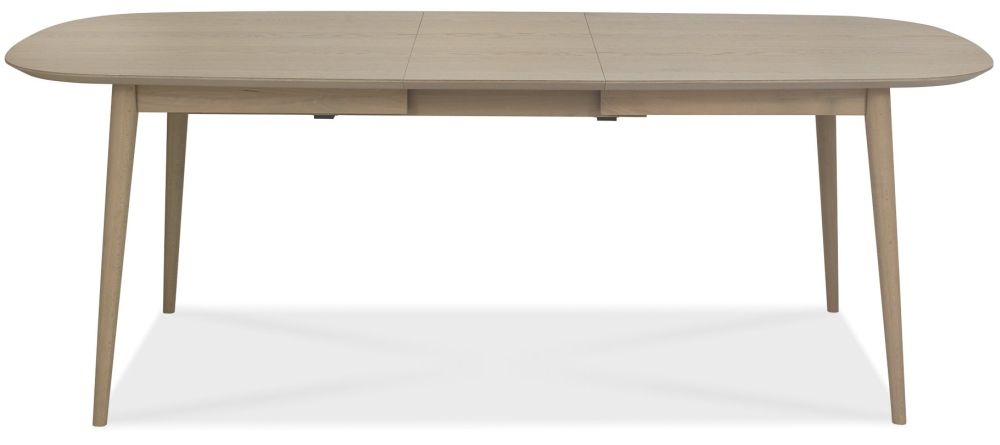 Product photograph of Bentley Designs Dansk Scandi Oak 6 Seater Extending Dining Table from Choice Furniture Superstore.