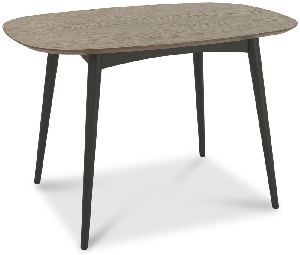 Product photograph of Bentley Designs Vintage Weathered Oak And Peppercorn 4 Seater Dining Table from Choice Furniture Superstore.