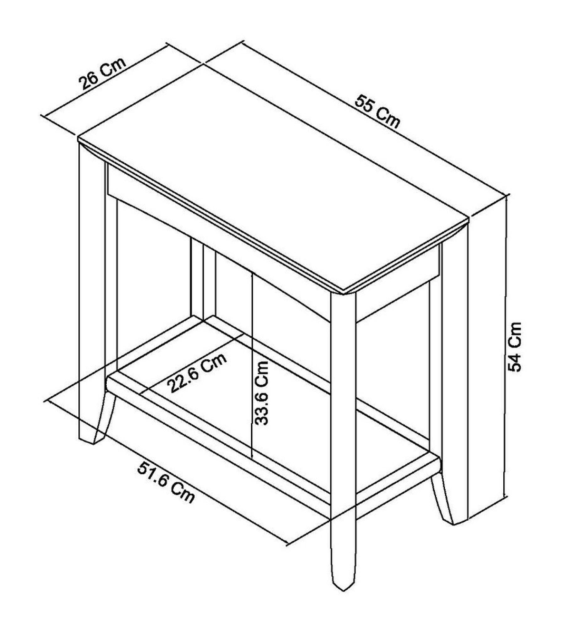 Product photograph of Bentley Designs Bergen Grey Washed Oak And Soft Grey Side Table from Choice Furniture Superstore.