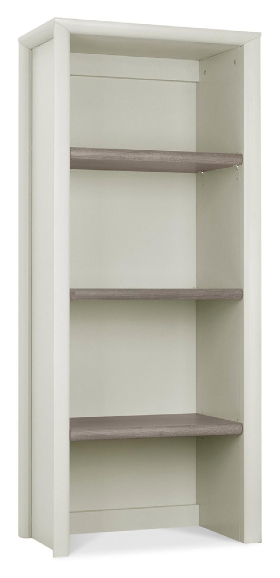Product photograph of Bentley Designs Bergen Grey Washed Oak And Soft Grey Narrow Top Unit from Choice Furniture Superstore.