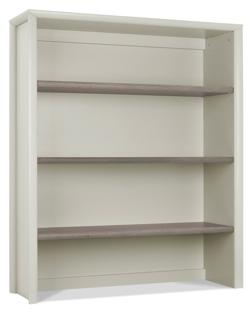 Product photograph of Bentley Designs Bergen Grey Washed Oak And Soft Grey Wide Top Unit from Choice Furniture Superstore.