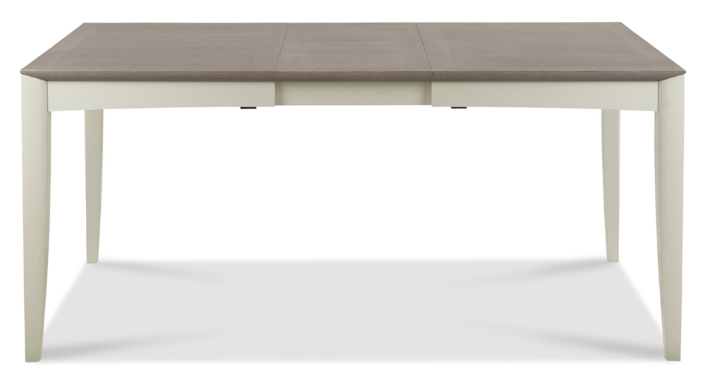 Product photograph of Bentley Designs Bergen Grey Washed Oak And Soft Grey 4 To 6 Seater Extending Dining Table from Choice Furniture Superstore.