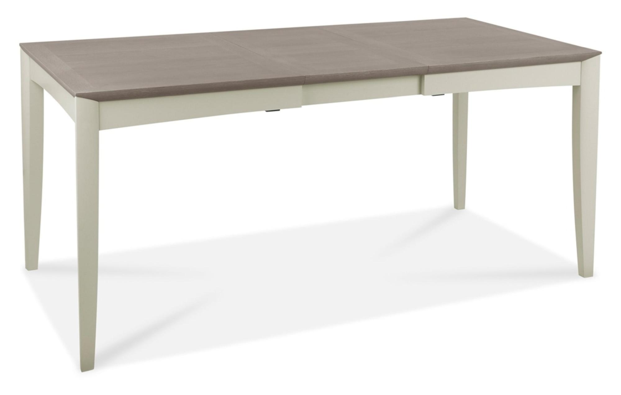 Product photograph of Bentley Designs Bergen Grey Washed Oak And Soft Grey 6 Seater Extending Dining Table from Choice Furniture Superstore.