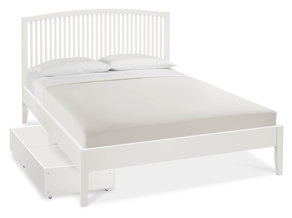 Product photograph of Bentley Designs Ashby White Underbed Drawer from Choice Furniture Superstore.