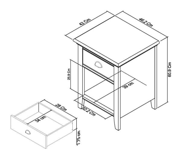 Product photograph of Bentley Designs Hampstead White 1 Drawer Bedside Cabinet from Choice Furniture Superstore.