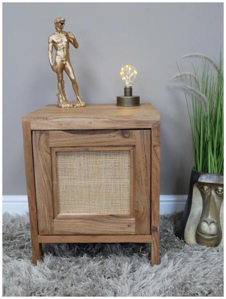 Product photograph of Dutch 1 Door Bedside Cabinet from Choice Furniture Superstore.
