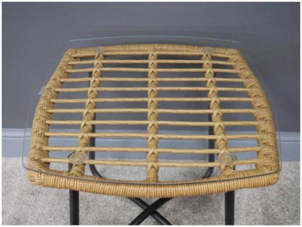 Product photograph of Dutch Rattan Outdoor Garden 2 Seater Set from Choice Furniture Superstore.