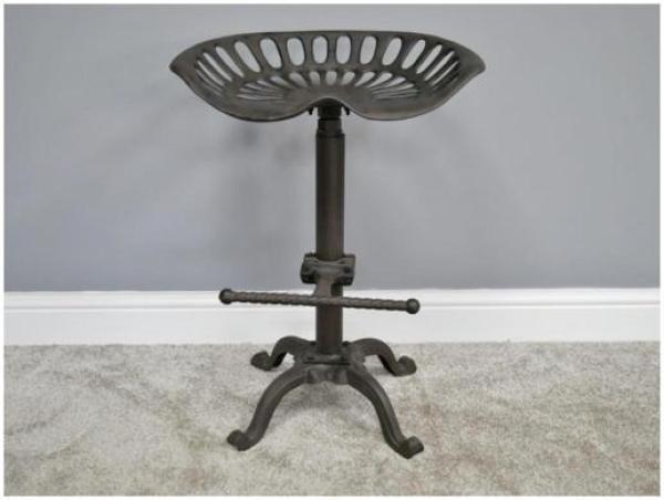 Product photograph of Dutch Tractor Seat Stool from Choice Furniture Superstore.