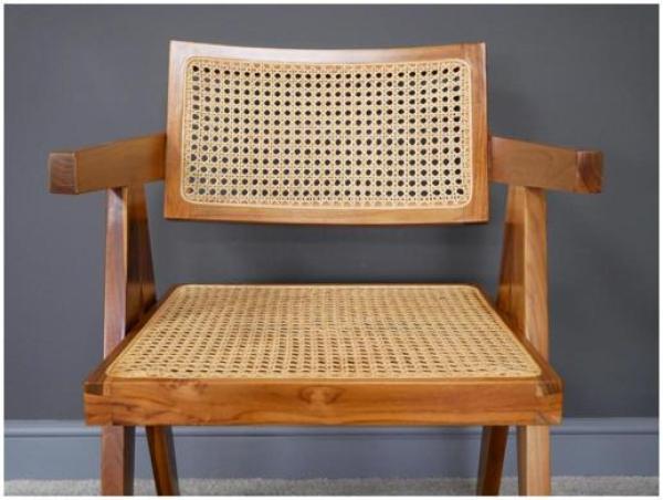Product photograph of Dutch Rattan Armchair from Choice Furniture Superstore.