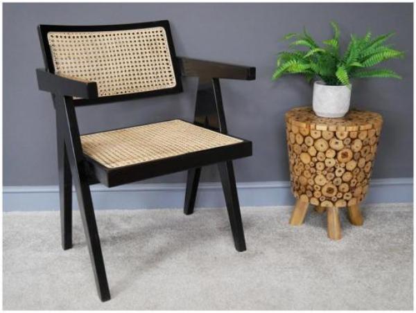 Product photograph of Dutch Rattan Armchair from Choice Furniture Superstore.