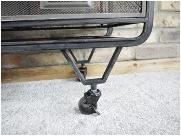 Product photograph of Dutch Industrial Black Cabinet from Choice Furniture Superstore.
