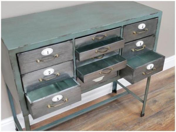 Product photograph of Dutch Industrial Storage Cabinet from Choice Furniture Superstore.