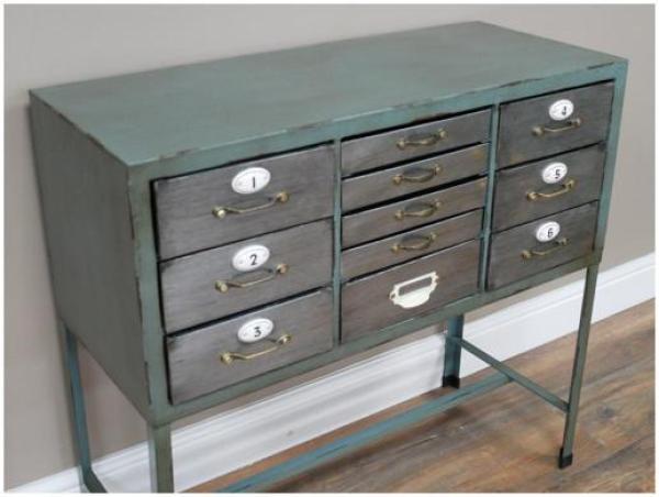 Product photograph of Dutch Industrial Storage Cabinet from Choice Furniture Superstore.