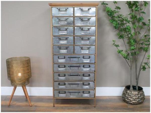 Product photograph of Dutch Industrial Large Storage Cabinet from Choice Furniture Superstore.