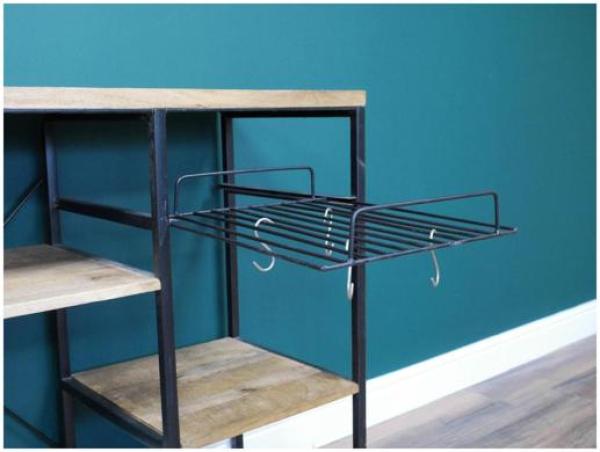 Product photograph of Dutch Industrial Mango Wood Storage Unit from Choice Furniture Superstore.