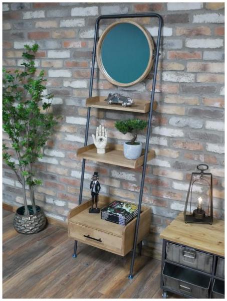 Product photograph of Dutch Retro Industrial Shelves from Choice Furniture Superstore.