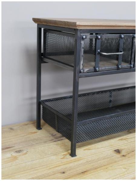 Product photograph of Dutch Industrial Small Storage Unit Set Of 2 from Choice Furniture Superstore.