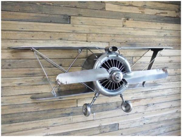 Product photograph of Dutch Aeroplane Wall Decoration from Choice Furniture Superstore.