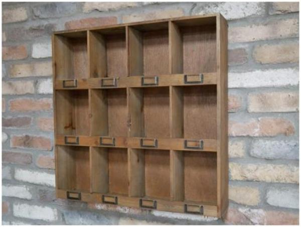 Product photograph of Dutch Shelves Wall Storage Unit Set Of 2 from Choice Furniture Superstore.