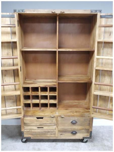 Product photograph of Dutch Large Storage Cabinet from Choice Furniture Superstore.