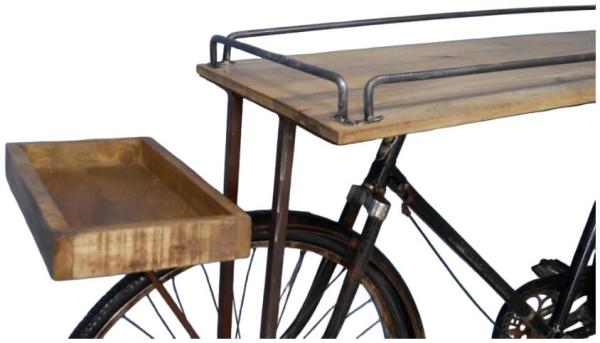 Product photograph of Dutch Bike Side Table from Choice Furniture Superstore.