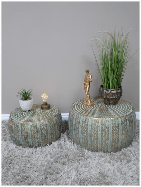 Product photograph of Dutch Round Coffee Tables Set Of 2 from Choice Furniture Superstore.