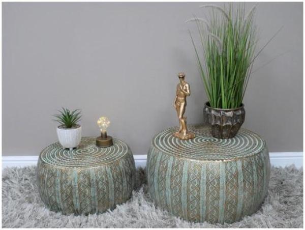 Product photograph of Dutch Round Coffee Tables Set Of 2 from Choice Furniture Superstore.