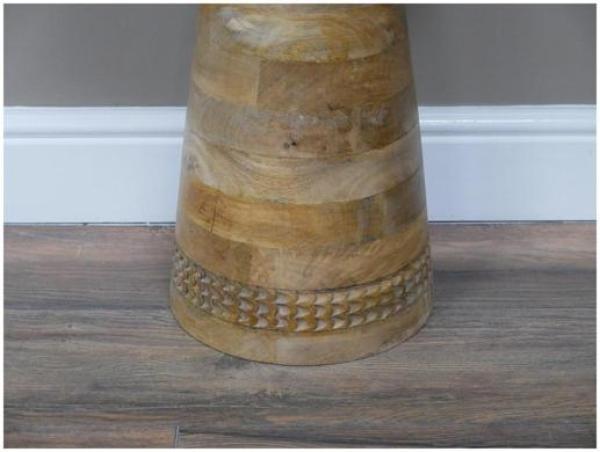 Product photograph of Dutch Wooden Round Side Table - 8941 from Choice Furniture Superstore.