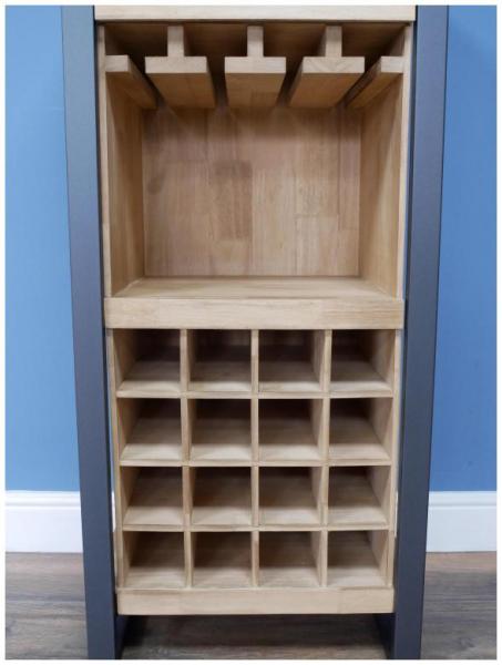 Product photograph of Dutch 1 Drawer Bar Cabinet from Choice Furniture Superstore.