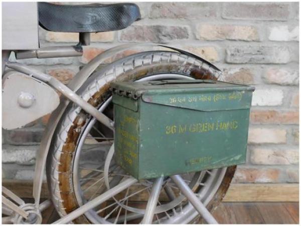 Product photograph of Dutch Metal Motorbike Bar Decoration from Choice Furniture Superstore.