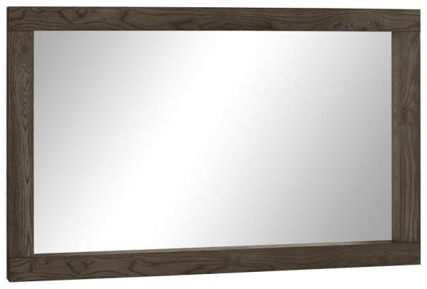 Product photograph of Bentley Designs Turin Dark Oak Landscape Mirror from Choice Furniture Superstore.