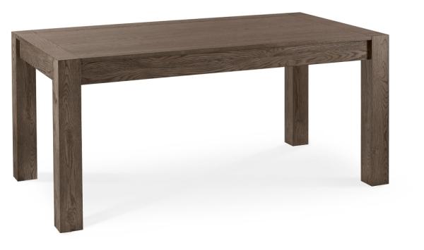 Product photograph of Bentley Designs Turin Dark Oak Medium End 6-8 Seater Extending Dining Table from Choice Furniture Superstore.