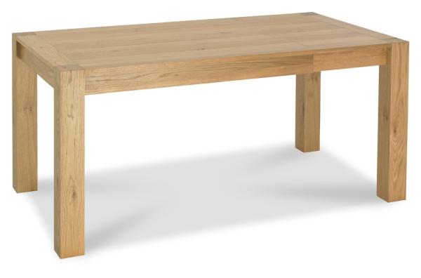 Product photograph of Bentley Designs Turin Light Oak Small End 6 Seater Extending Dining Table from Choice Furniture Superstore.