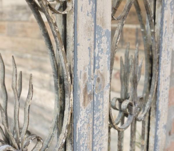 Product photograph of Large Rustic Door Mirror from Choice Furniture Superstore.