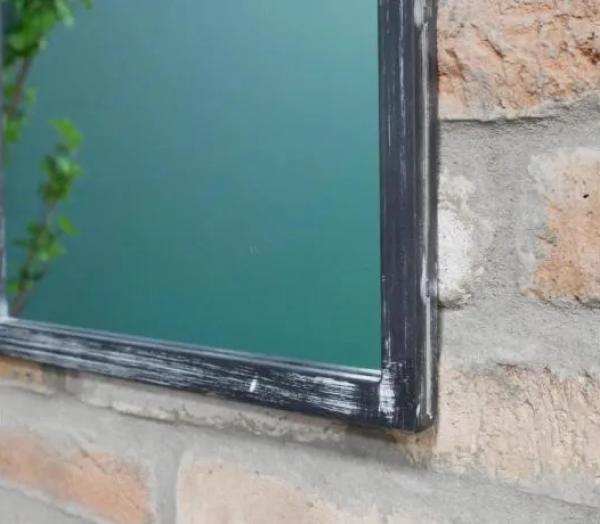 Product photograph of Metal Mirror from Choice Furniture Superstore.