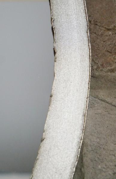 Product photograph of Metal Round Mirror from Choice Furniture Superstore.