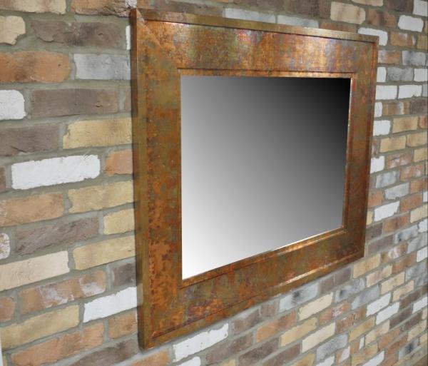 Product photograph of Copper Mirror from Choice Furniture Superstore.