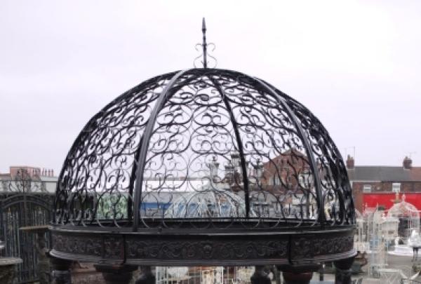 Product photograph of Cast Iron Lady Gazebo from Choice Furniture Superstore.