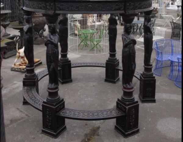 Product photograph of Cast Iron Lady Gazebo from Choice Furniture Superstore.